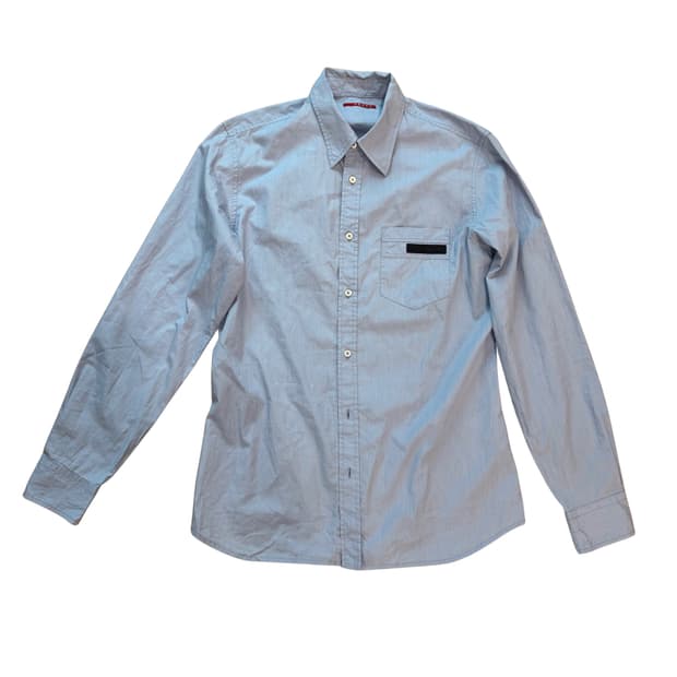 빈티지 프라다 스포츠 카라 셔츠