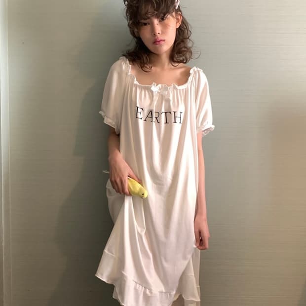 샵페어리 petit lady sleep dress