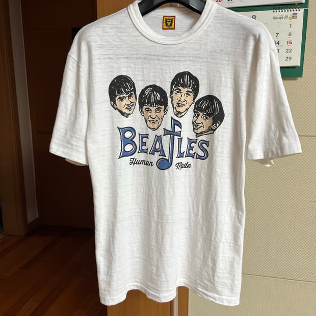 휴먼메이드 비틀즈 티셔츠 비틀스