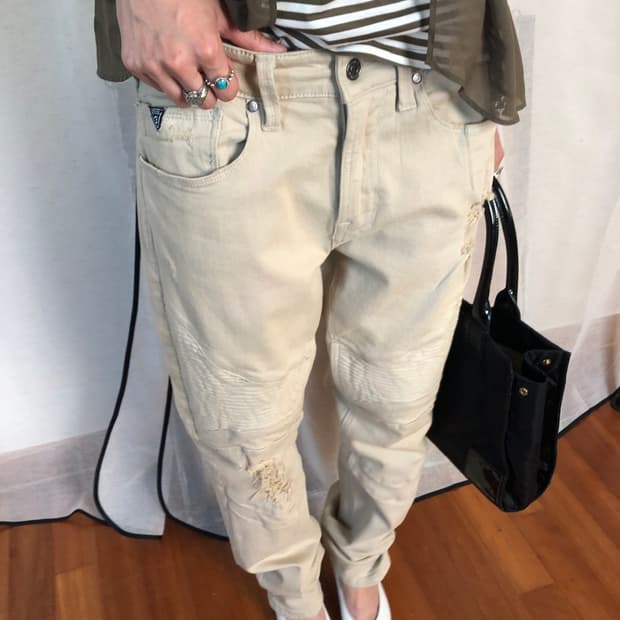 guess biker denim