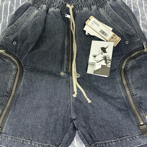 [L] 25fw 릭오웬스 바우하우스 데님 쇼츠