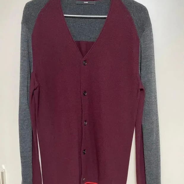 시스템 남성 케시미어&모 가디건 95 사이즈