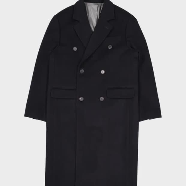 로파이 겨울 더블 코트 L