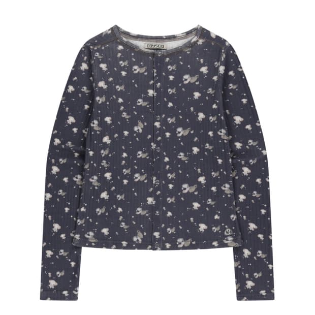 코이세이오 코튼 커들 롱슬리브 네이비