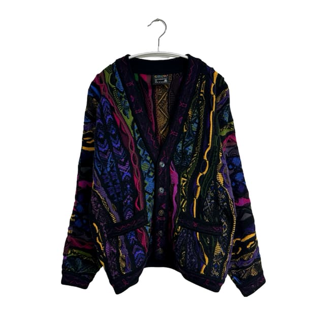 쿠지 coogi 케이블 가디건