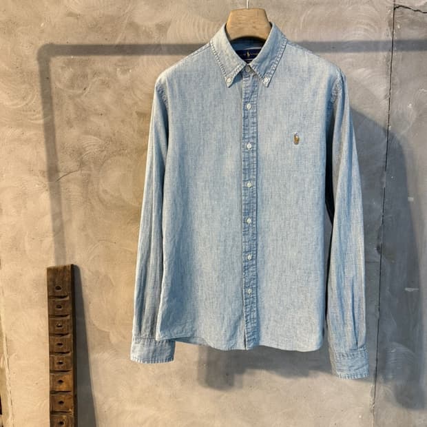 폴로 랄프로렌 샴브레이 셔츠 100