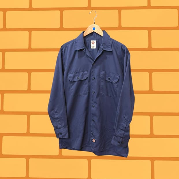 디키즈 워크 셔츠 (XL)