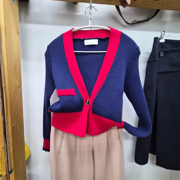 골지 엣지가디건. 오즈세컨스판배기