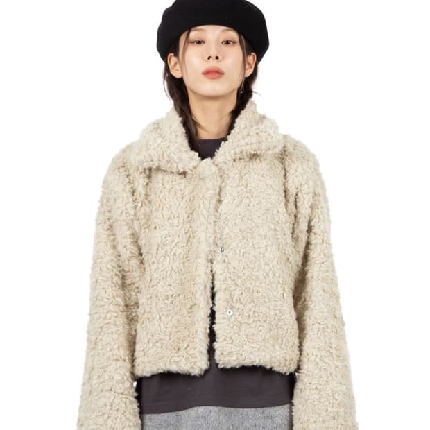 릿킴 curly hair jacket