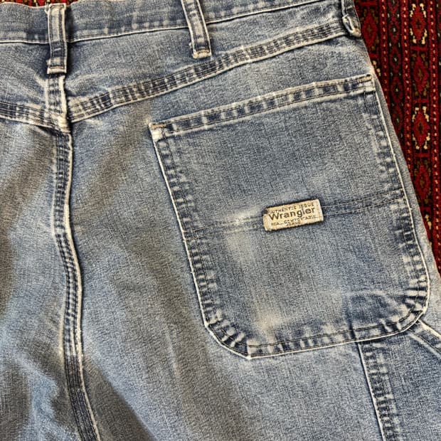 Old vintage wrangler Jean