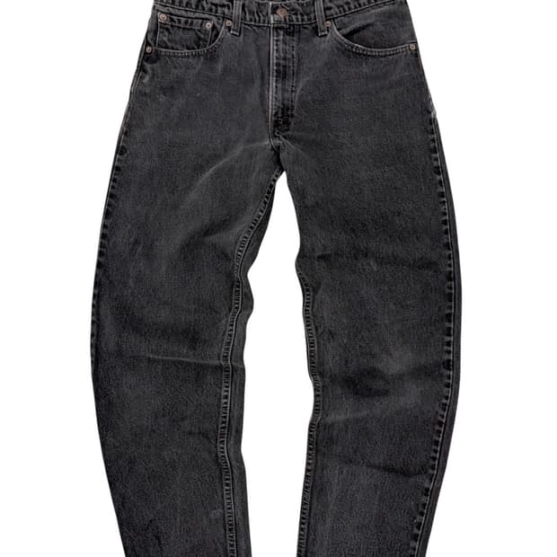 90년대 리바이스 550 흑청 데님팬츠 (32~33) 