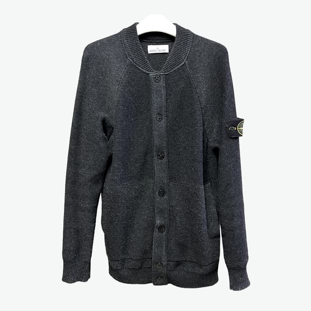 [L/매장판] 스톤아일랜드 버튼 니트 가디건