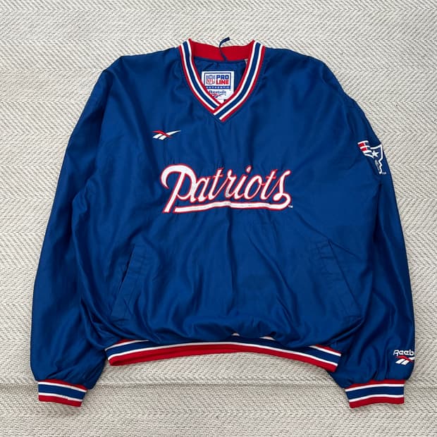 리복 패트리어츠 로고 웜업 r2217