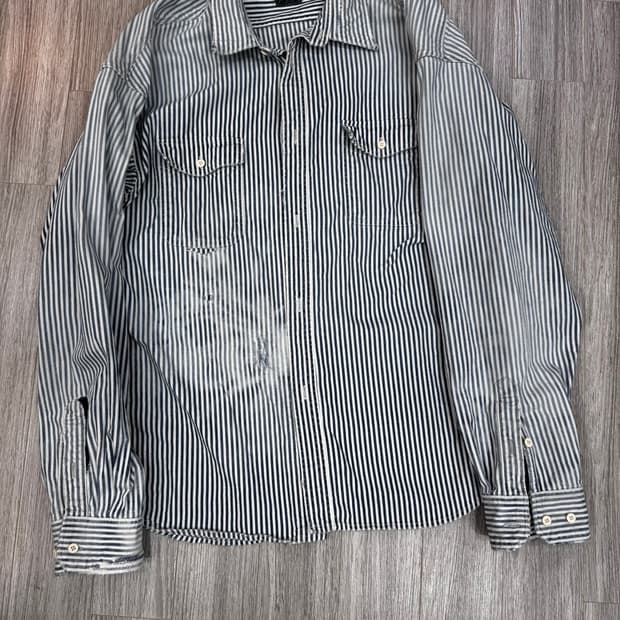 4) Visvim ict PIONEER HICKORY CRASH