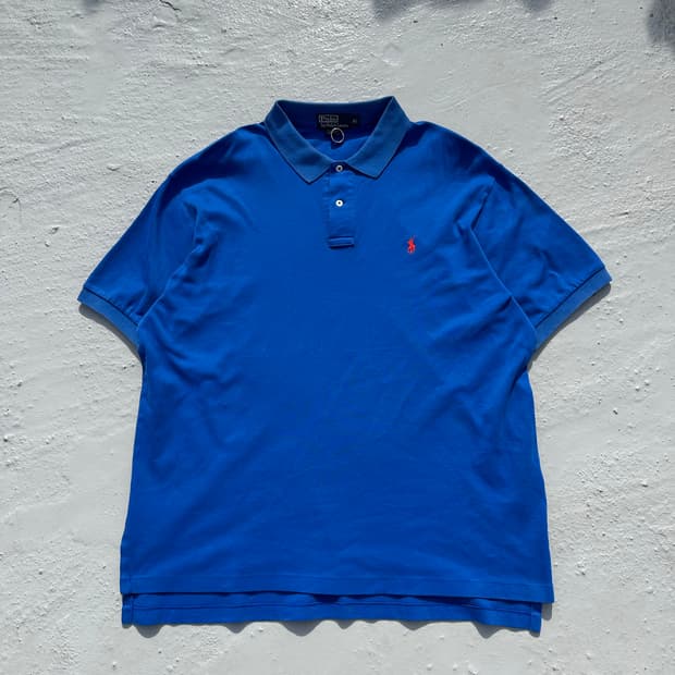 폴로 카라티 블루 XL