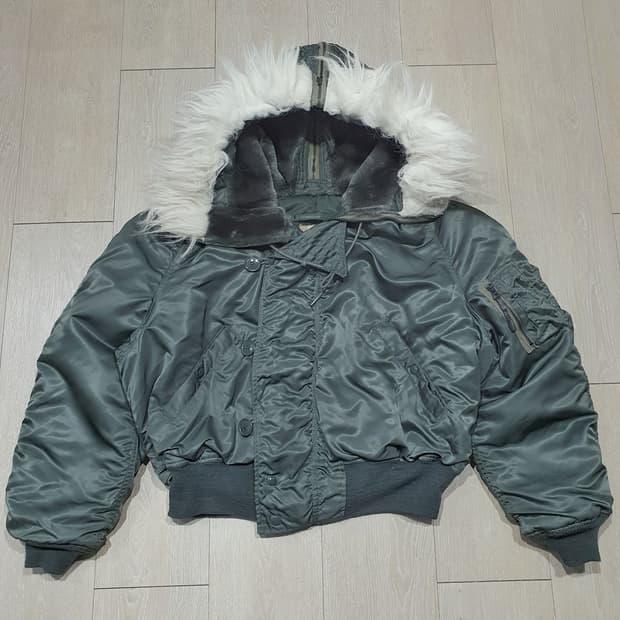 N2b 플라이트 자켓 78년 오리지널 군납 xl (110 이상)