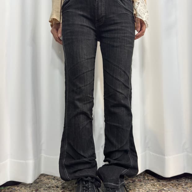 ca cest ca denim bootscut pants