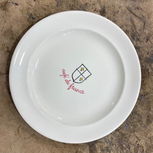 (1950~70s,프랑스)생타망/디저트 접시(25cm)