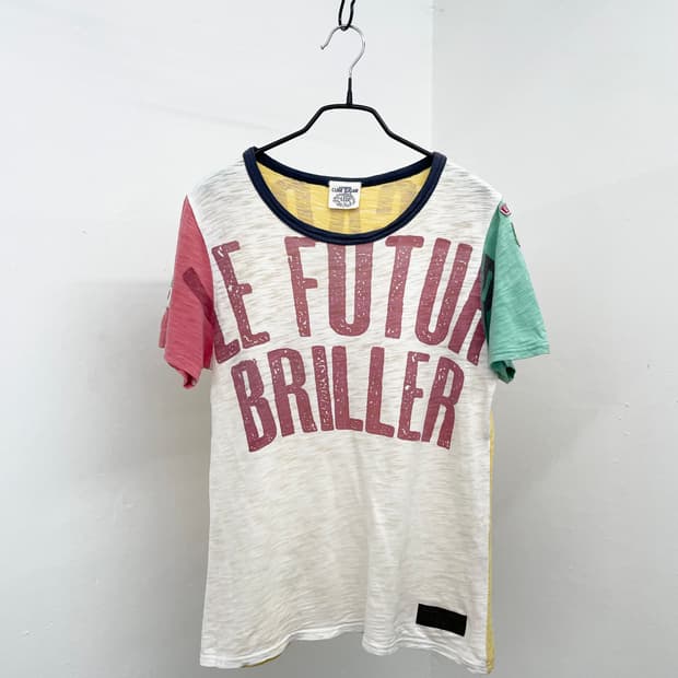 큐브슈가 키치 컬러 프린팅 티셔츠