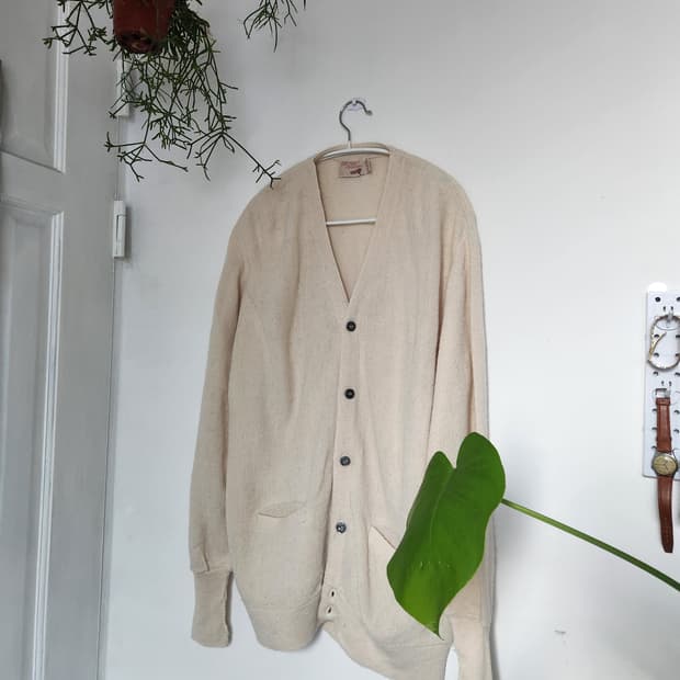 80s 제이씨페니 폭스 컬렉션 오올론 아크릴 가디건(USAmade)