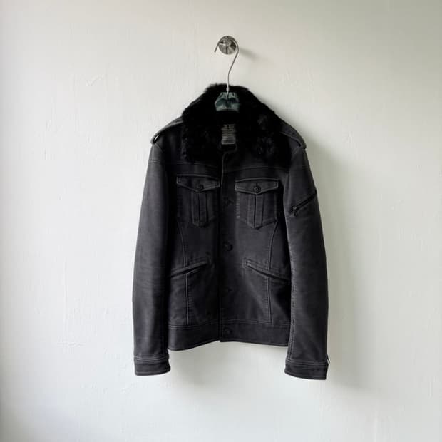 캐서린 햄넷 밀리터리 자켓