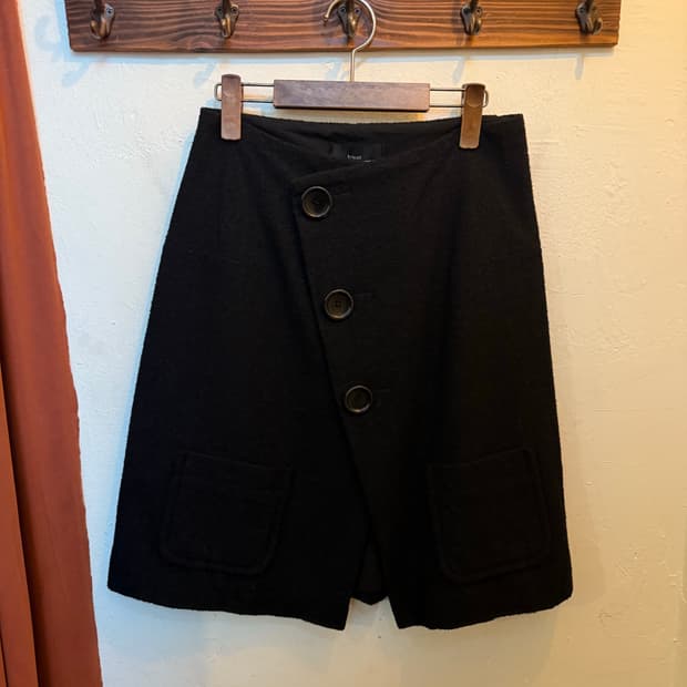 꼼데가르송 스커트 트리콧