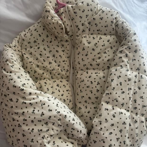 플라워크롭패딩