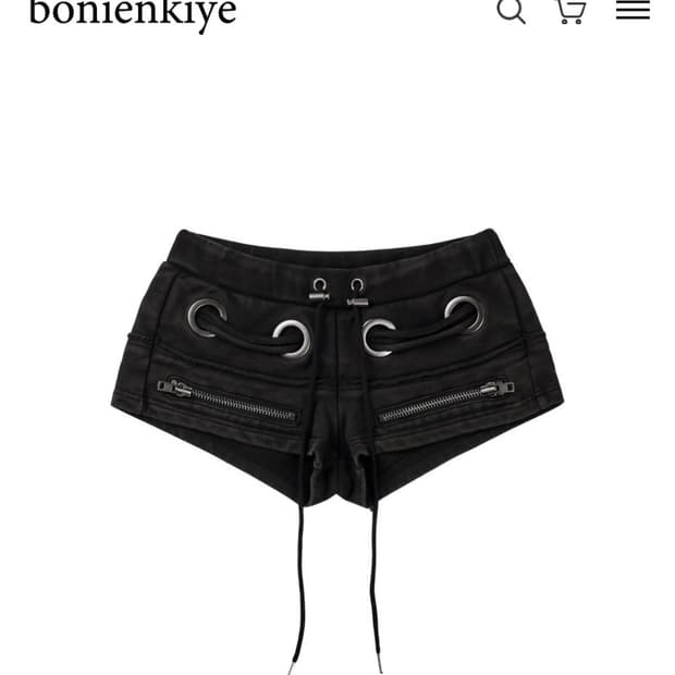 즉입/ 보니엔키예 아일렛 숏팬츠 새상품 