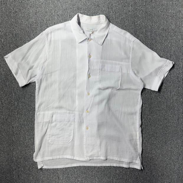 ENGINEERED GARMENT 린넨 셔츠 화이트(S/OLD-7525)