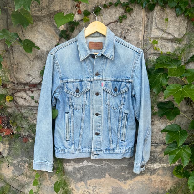 80s levis 리바이스 3rd usa made 데님 트러커 자켓