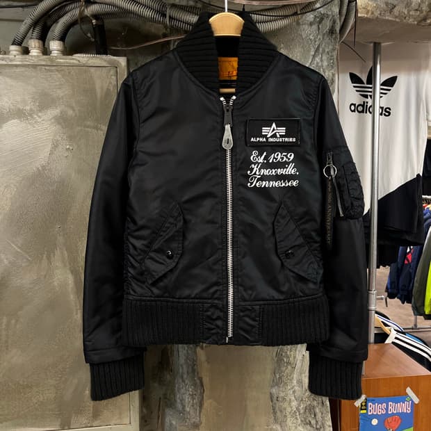 알파인더스트리 X 벤스 50주년 ma1 자켓 블랙 M #csz2480