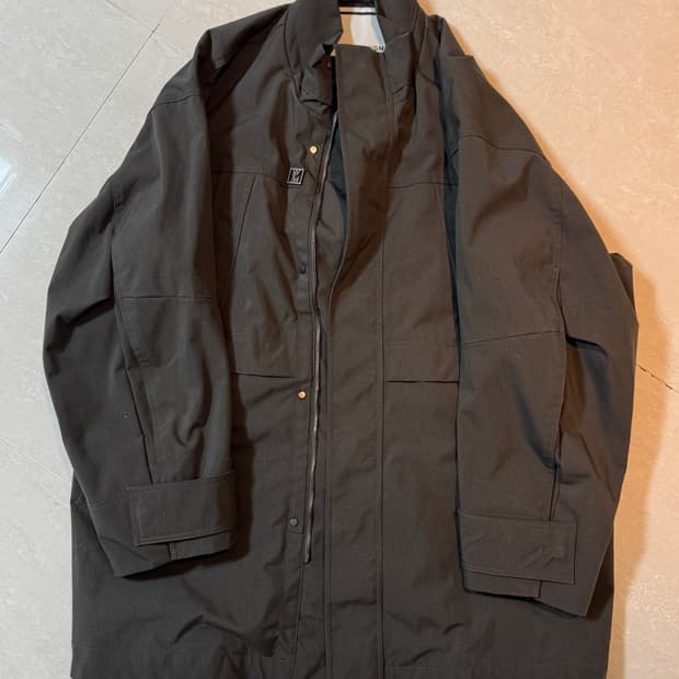 우영미 22FW 코듀라 오버핏 점퍼 (그레이, 50 / 105-110)