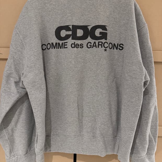 [정품-S] 꼼데가르송 CDG Oversized Sweatshirt Gr
