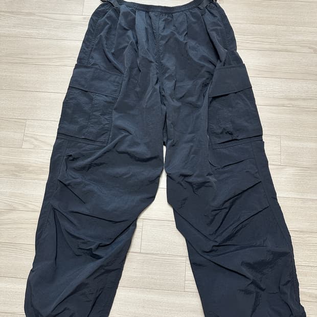 [Product Twelve] 프로덕트 트웰브 나일론 와이드 카고팬츠