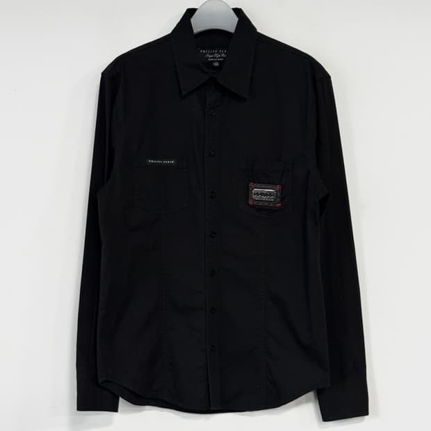 필립플레인 스컬프린팅 셔츠