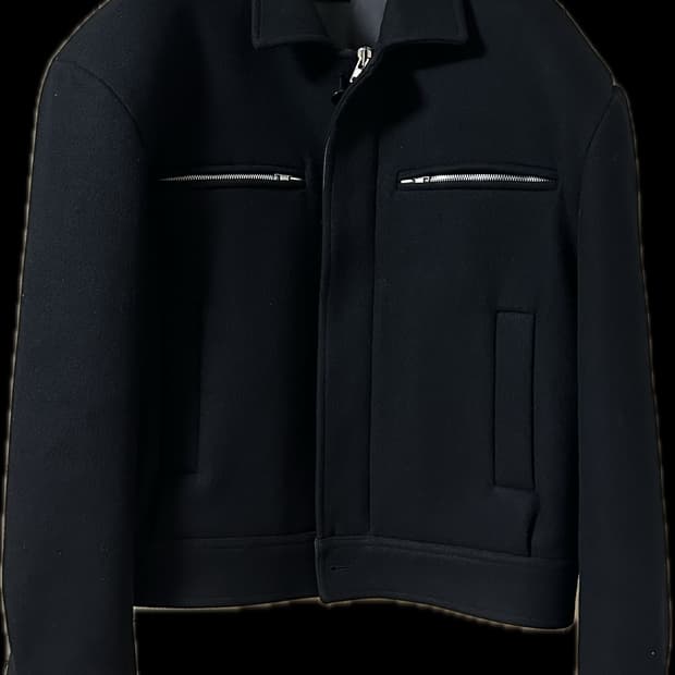 Ourglass 파워숄더 울 자켓