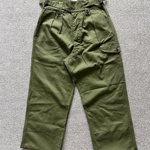 60년 오리지널 호주군 구루카팬츠