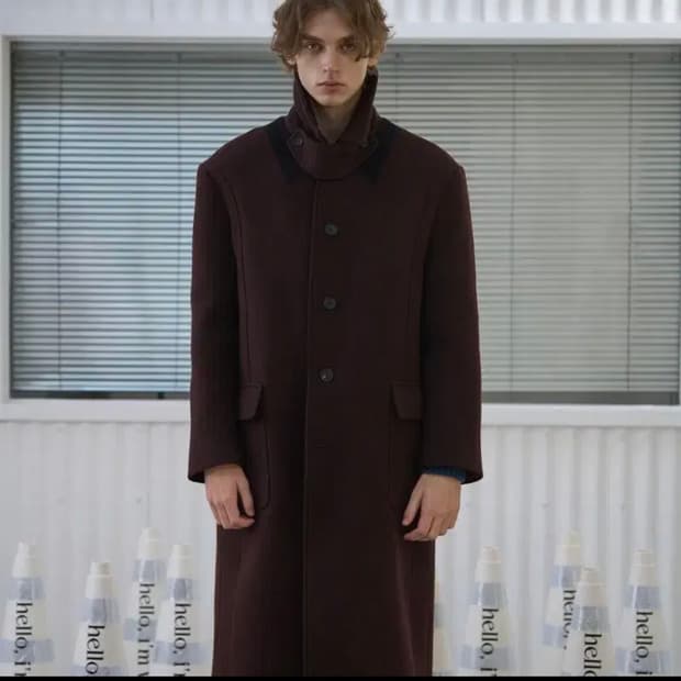 [미사용 새제품] 웨이비니스 맥코트 버건디