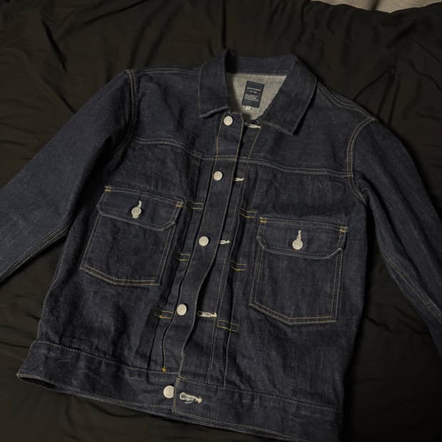 백넘버 데님 트러커 제켓 청제켓 