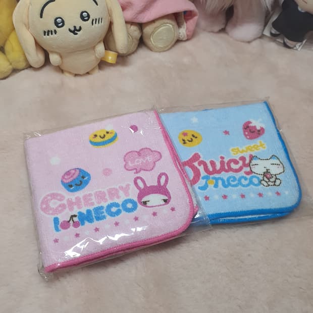 미개봉/개별 고전 아이네꼬 미니 손수건 빈티지 와와 109 아이네코 타월