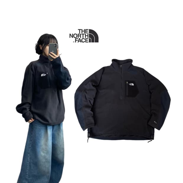 노스페이스 고프코어 아노락 신칠라 플리스 