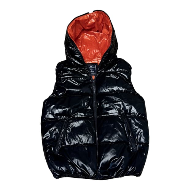 폴햄 유광 패딩 베스트