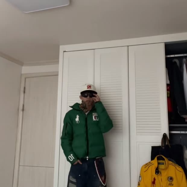 (희귀)(유일 매물) 폴로 빅포니 이탈리아 패딩