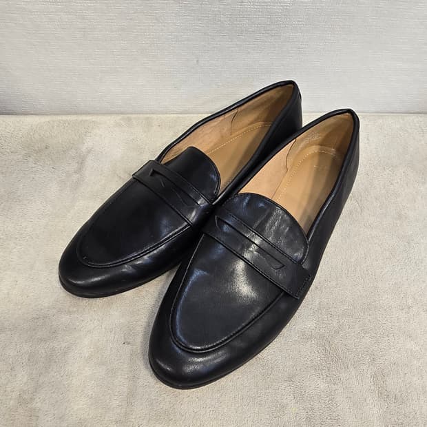 거의새거) H&M 블랙 페니 로퍼 250~255