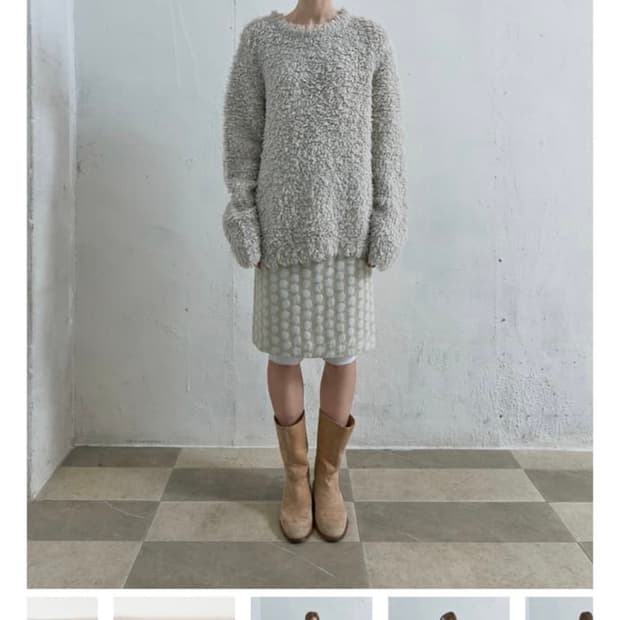 낫띵에브리띵 페블스커트