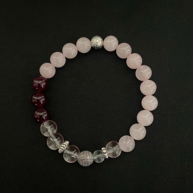 로즈 쿼츠 팔찌