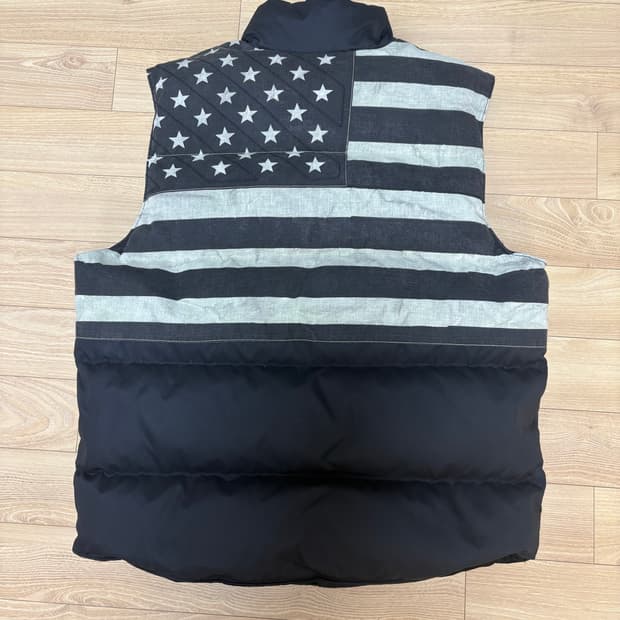 데님 앤 서플라이 성조기 패딩조끼