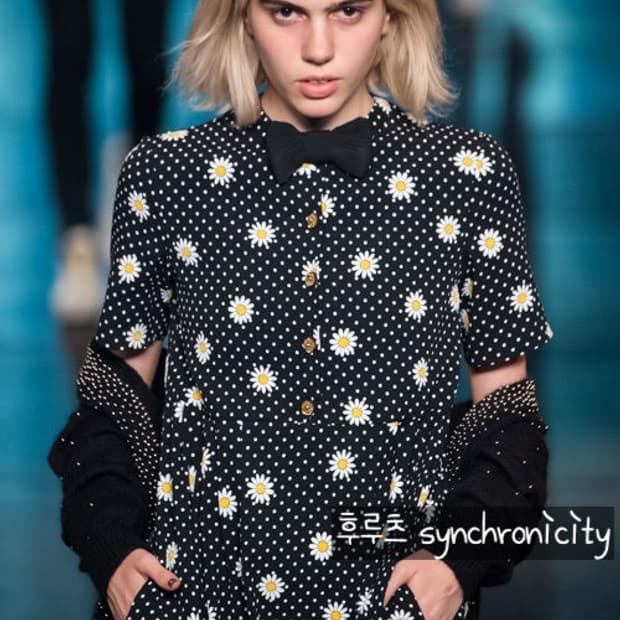 생로랑 16ss 서프시즌 데이지 원피스 36 드레스