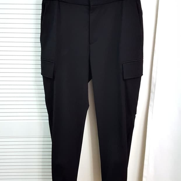 시스템옴므 남성 카고 조거팬츠 블랙 31-33