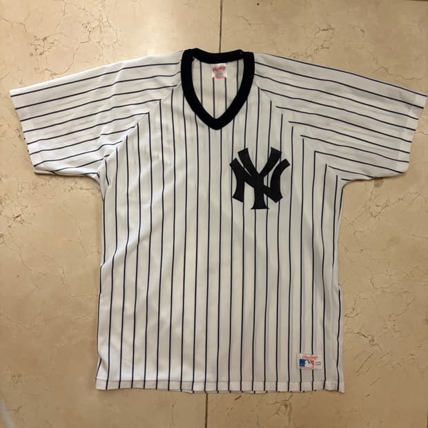 90's Rawlings 뉴욕 양키스 나일론 져지